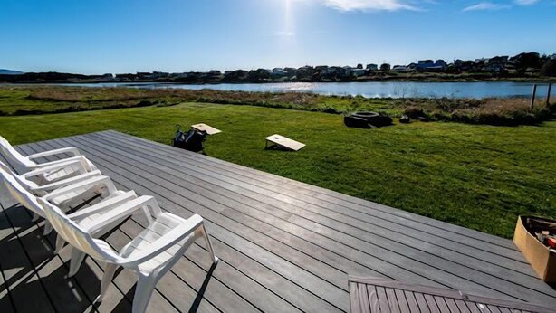 Unclassified image, 1 of 29, button - Pacific City Riverfront Bungalow on Nestucca River! Dog friendly-Hot tub-Firepit (Pacific City)