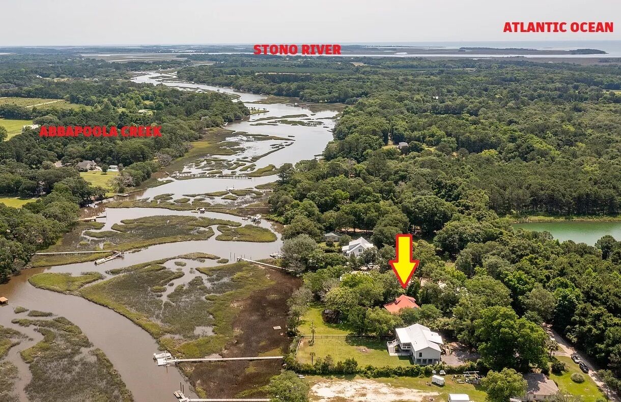 Abbapoola Awaysis - Waterfront home 10min to Kiawah 20min to dt CHS