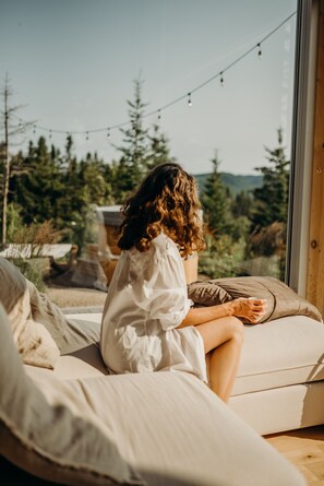 Interior - Lagöm - Vue Spectaculaire sur les Montagnes (Lac-Beauport)