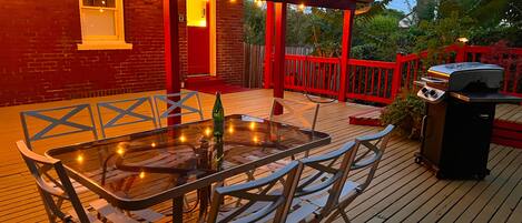 Udendørs spisemuligheder