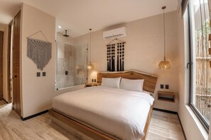 1 bedroom, in-room safe, iron/ironing board, WiFi - PGardn studio priv plunge, kitchen, sofa bd, TV, bathroom Fire pit, pool at Roof (Tulum)