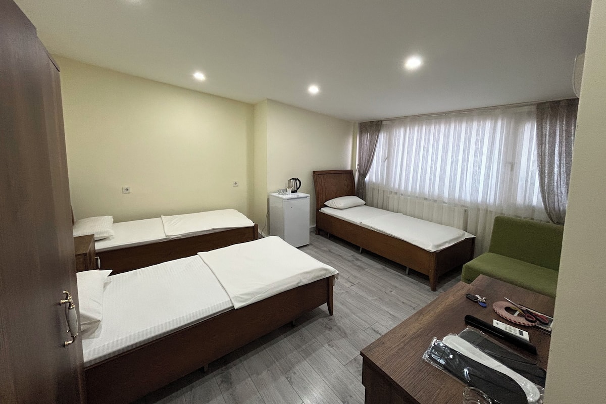 Habitación triple Deluxe, vista a la ciudad | Wifi gratis