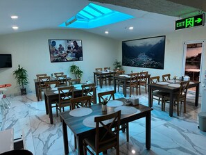 Frokostbuffé er inkludert hver dag