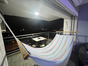 Outdoor dining - Lujoso Frente al mar AC Unit Piso 9 Casablanca (Same)