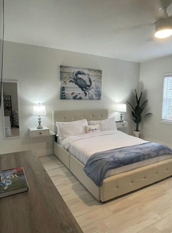 1 bedroom, iron/ironing board, free WiFi, bed sheets