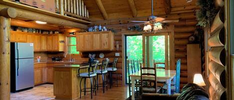 Smart-TV, Kamin, DVD-Player, Musikbibliothek