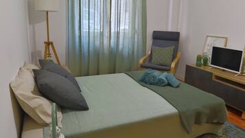 1 Schlafzimmer, Bügeleisen/Bügelbrett, kostenloses WLAN, Bettwäsche