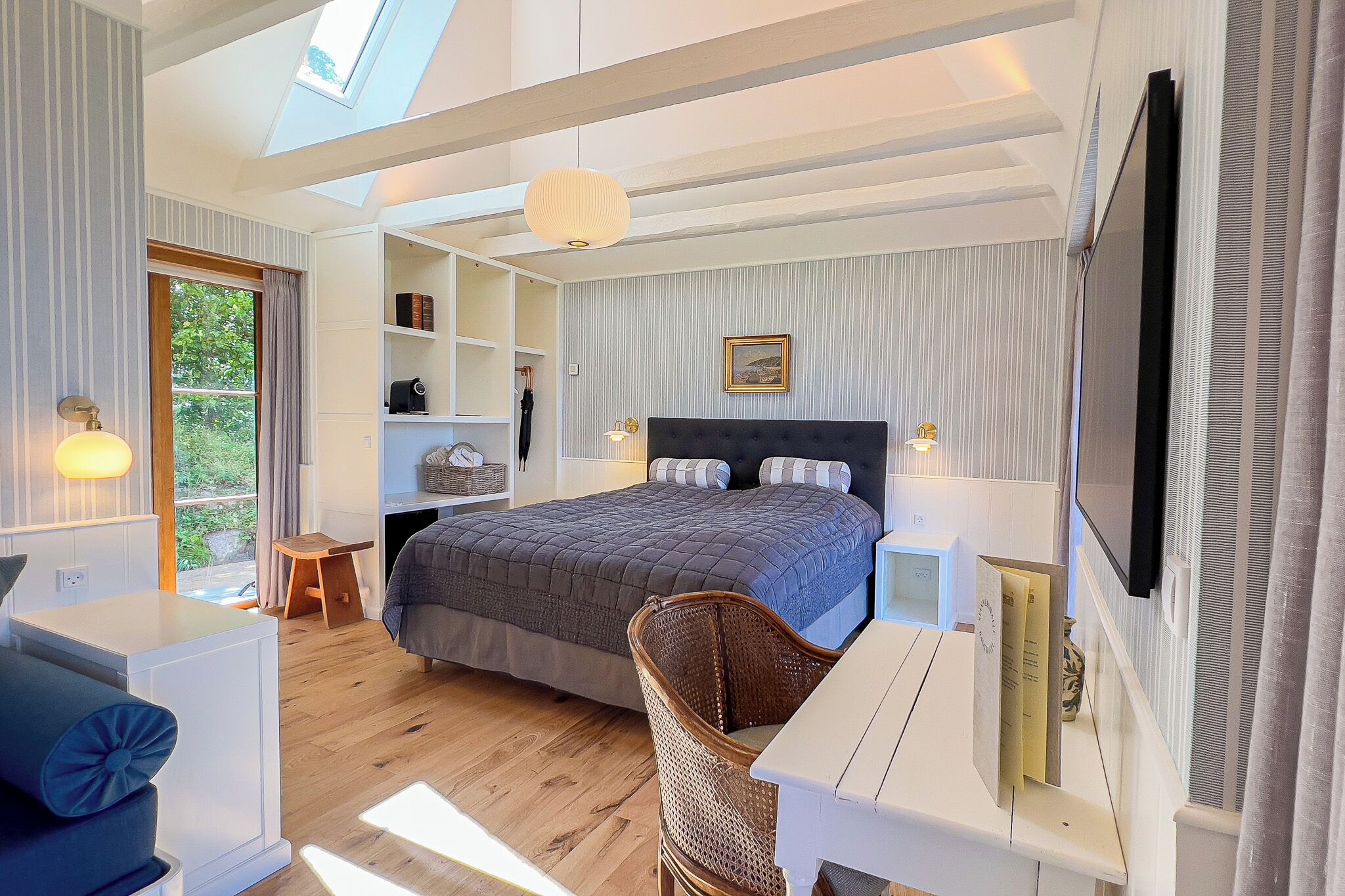 Panoramic Suite, Terrace, Ocean View | Premium bedding, free WiFi, bed sheets