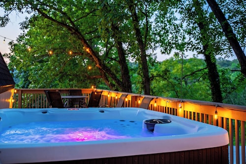 Views! Modern A-Frame w/ Private Hot Tub & Firepit