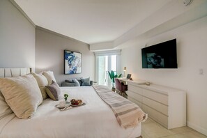 1 chambre, fer et planche à repasser, Wi-Fi, literie fournie