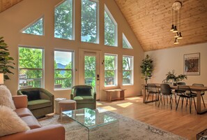 TV, peis og stereoanlegg