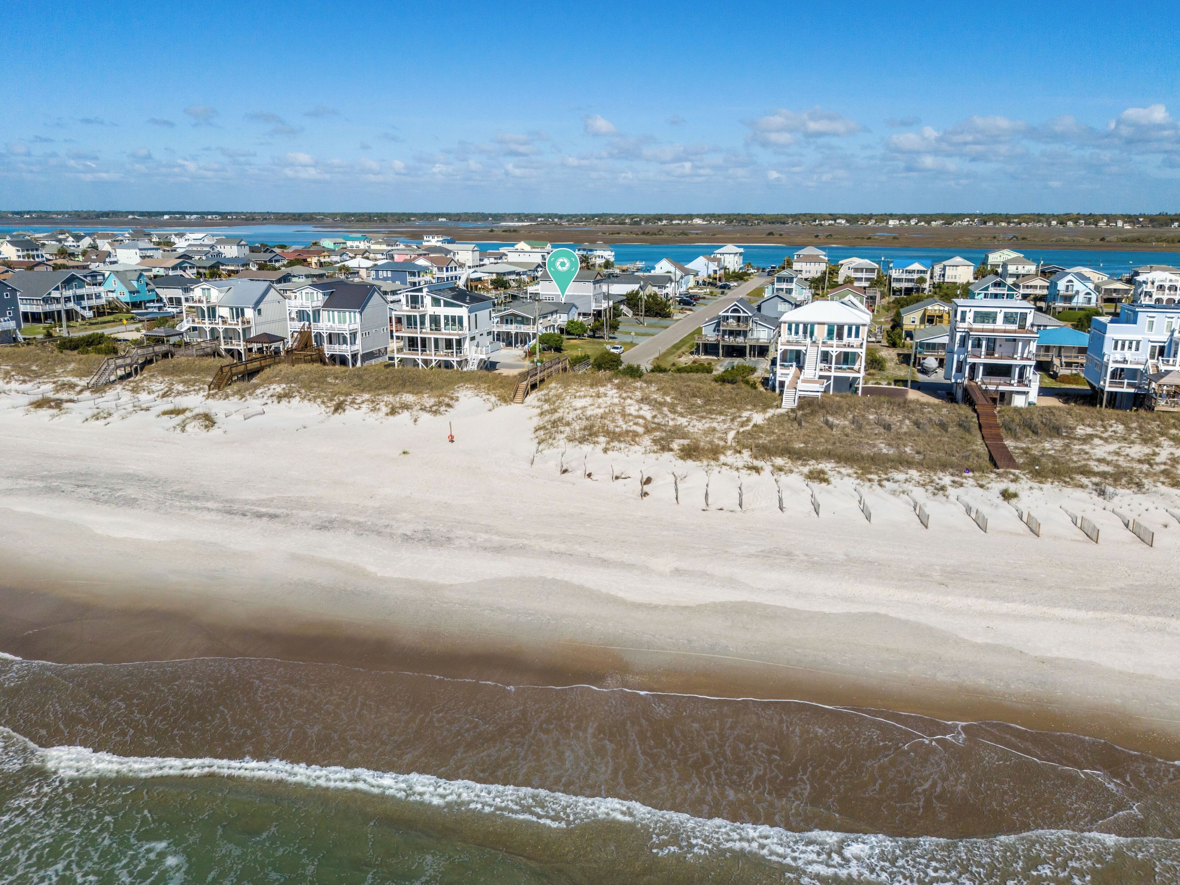 Beach nearby, sun-loungers