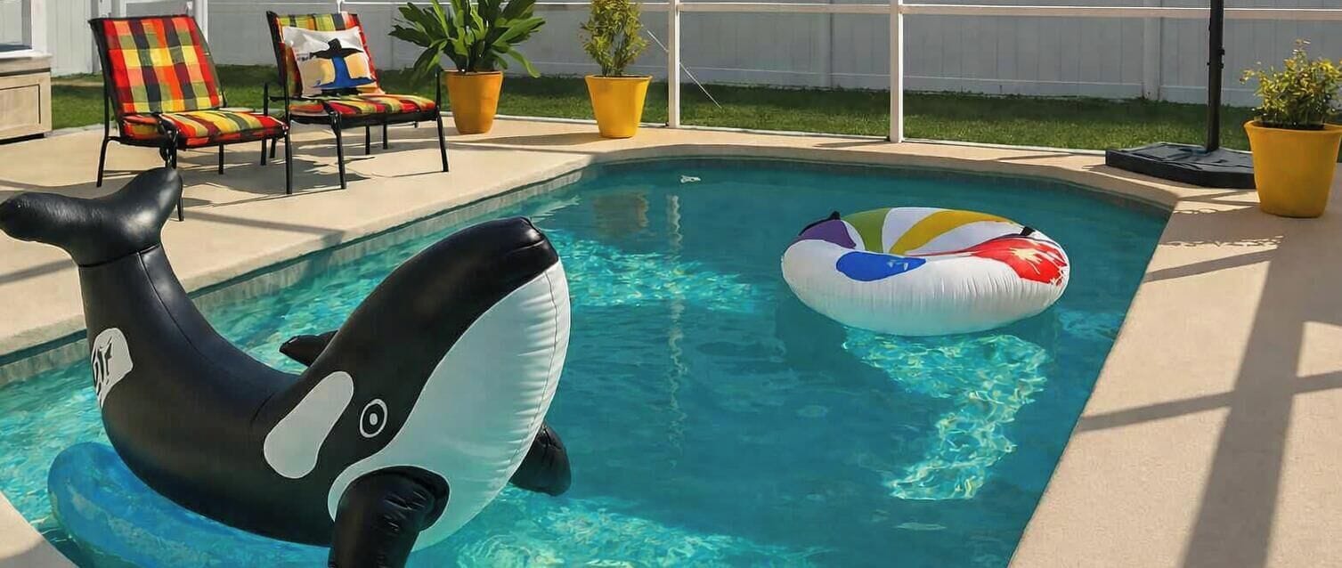 Heated Pool Sanctuary
