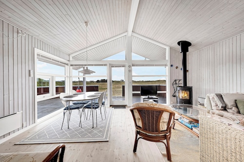 Malerisches Ferienhaus auf Fanø am meer