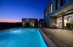 Piscine chauffée