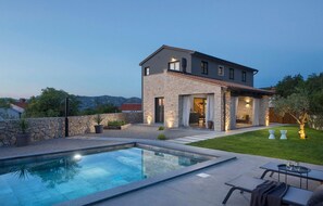 Piscine chauffée