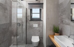 Douche, séchoir à cheveux