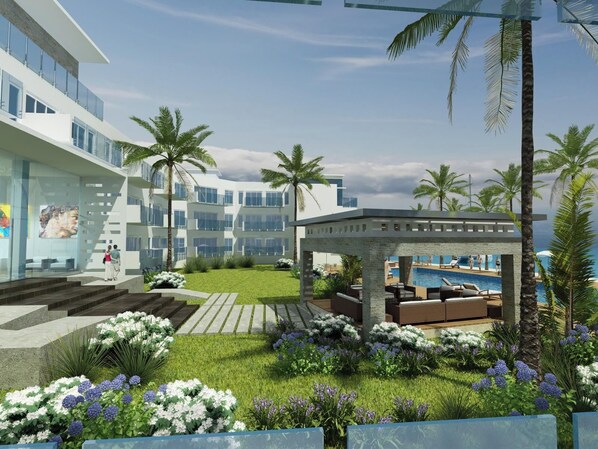 Enceinte de l’hébergement