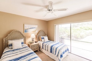 2 bedrooms, iron/ironing board, travel cot, WiFi