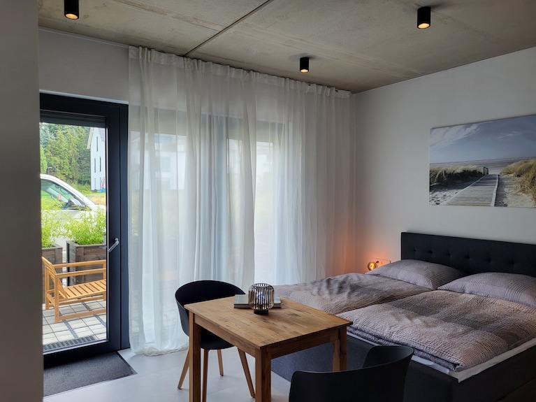 "Apartment Schlossterrassen 4b" Mit Privater Terrasse, Gemeinschaftsgarten - Muldestausee