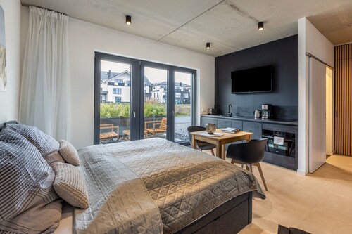 Ferienwohnung 'Schlossterrassen 4a' mit Terrasse, Gemeinschaftsgarten und WLAN