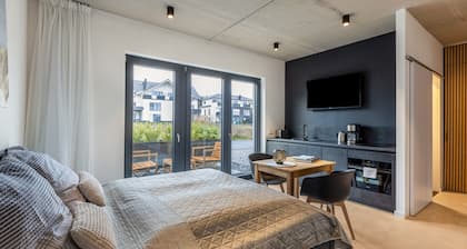Ferienwohnung 'Schlossterrassen 4a' mit Terrasse, Gemeinschaftsgarten und WLAN