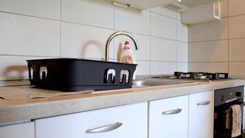 Appartement, 2 chambres, fumeurs, terrasse | Cuisine privée