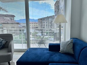Apartment, 2 Bedrooms, Balcony, City View | Living room - White Luxury Apartment (Shkodër)