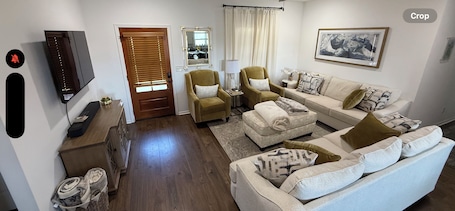 Living area. North Lamar hideout