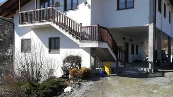 Fassade der Unterkunft