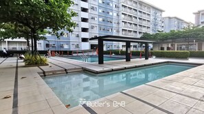 Condo, 1 Bedroom, Accessible, Balcony | Pool | Outdoor pool - Butler's Bnb C Trees Residences Qc Phil (Quezon City)
