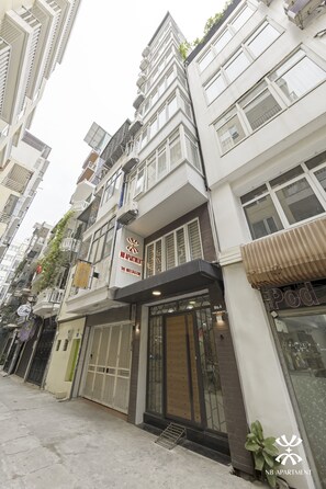 Fassade der Unterkunft