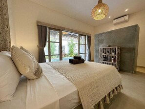 2 عدّة غرف نوم وواي فاي وملاءات أسرّة