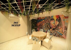 Zona de estar del vestíbulo