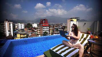 Rooftop pool