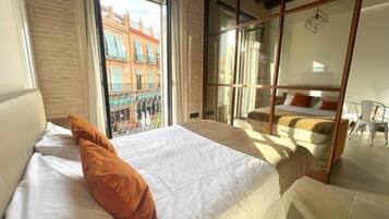 2 dormitorios y ropa de cama