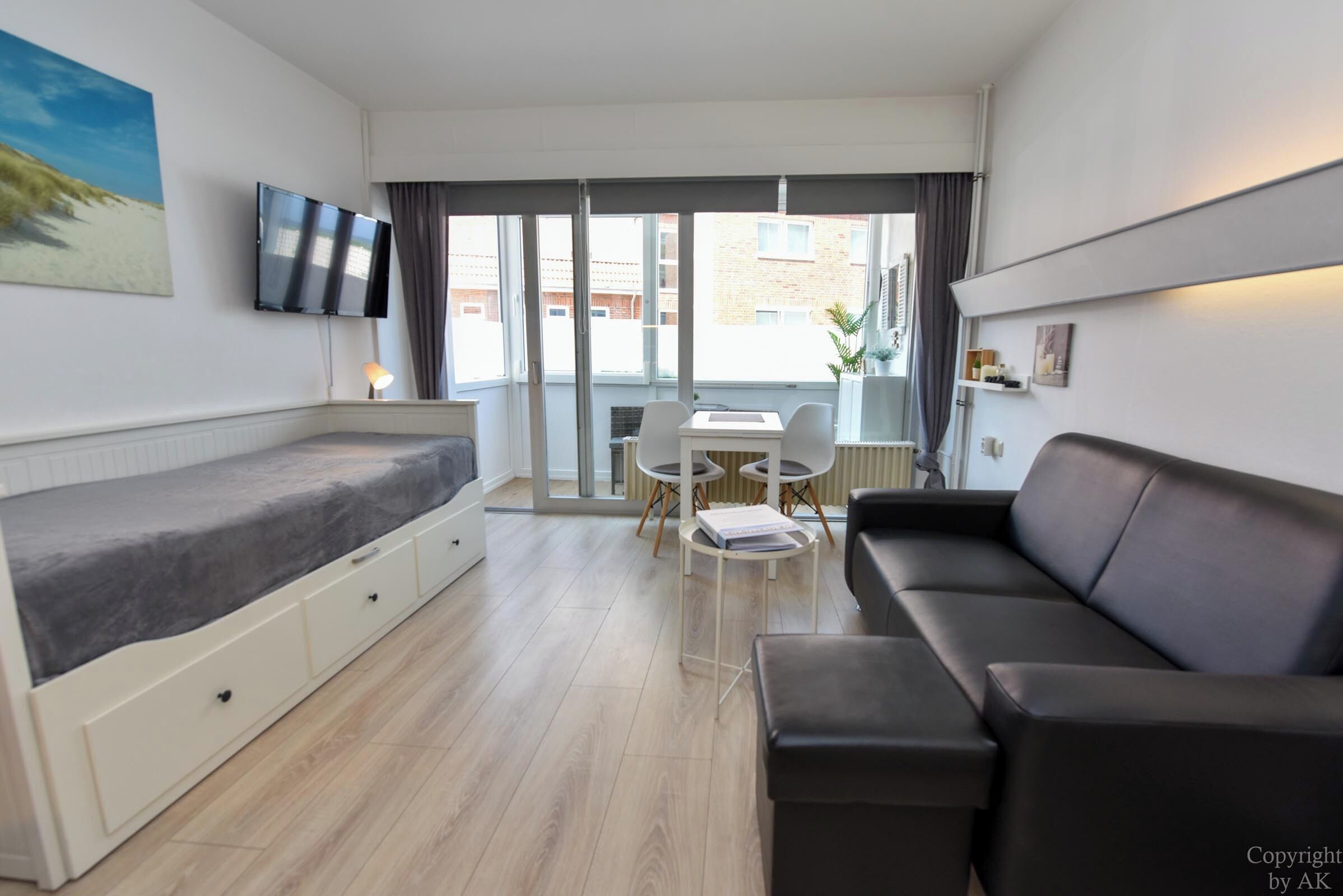 Verbringen Sie Ihren Urlaub In Der Stufenfreien 1-raum-ferienwohnung "Seehütte 0 - Duhnen