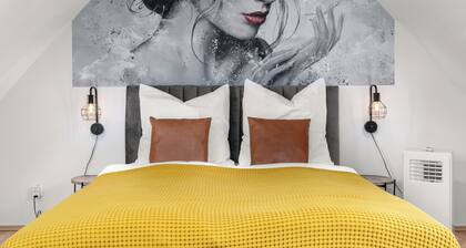 Sky Suite - SkySuite 65qm, zentral & ruhig, Messe, tolle Lag