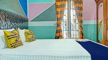 Double Room | Desk, laptop workspace, free WiFi, bed sheets