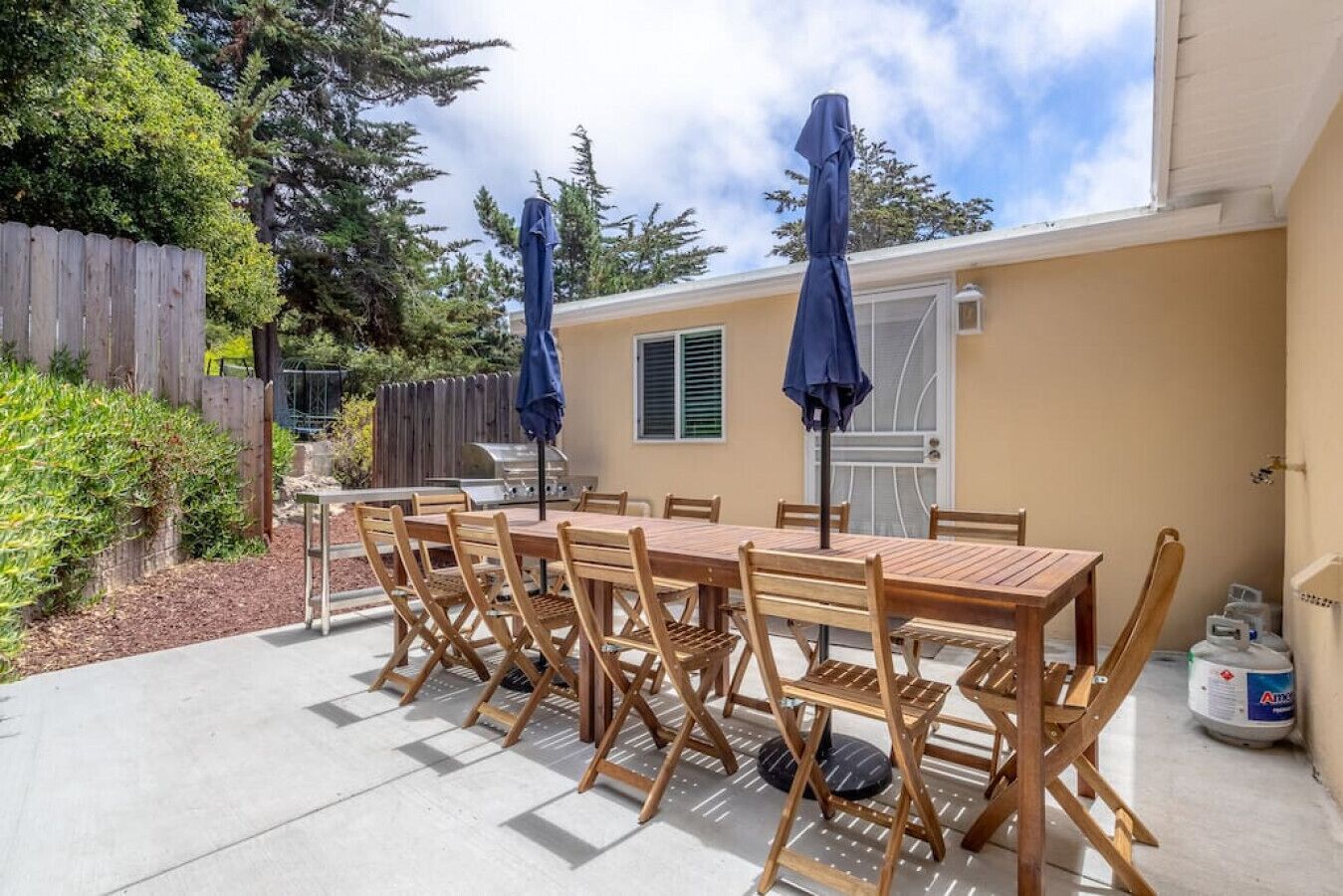 Opções para refeição ao ar livre