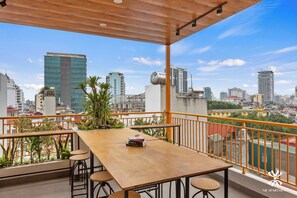 Terraza en la azotea