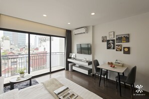 Suite estudio panorámica | Vista del balcón