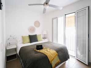 2 habitaciones y ropa de cama