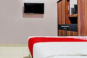 Chambre Deluxe double | Espace de travail pour ordinateurs portables, accĂšs au Wi-Fi (inclus)