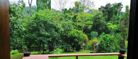 Standard Bungalow, 2 Single Beds, Hill View | Terrace/patio