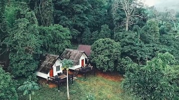 Standard Bungalow, 2 Single Beds, Hill View