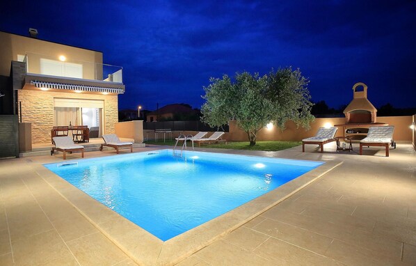 Una piscina climatizada