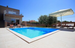 Piscine chauffée