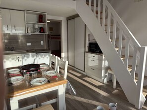 Dining - Studio in Les Saisies 6 pers. near shops, south-facing balcony (Les Saisies)