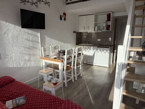 Interior - Studio in Les Saisies 6 pers. near shops, south-facing balcony (Les Saisies)
